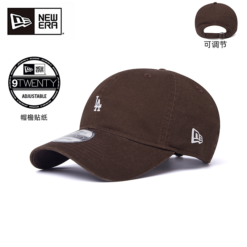 New Era纽亦华棒球帽MLB系列NY/LA刺绣弯檐户外软硬顶情侣帽子940 - 图2