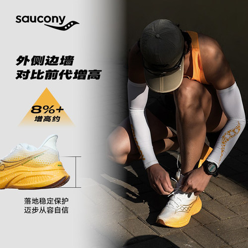 Saucony索康尼ENDORPHIN SPEED5啡速5情侣专业马拉松尼龙板跑鞋 - 图0