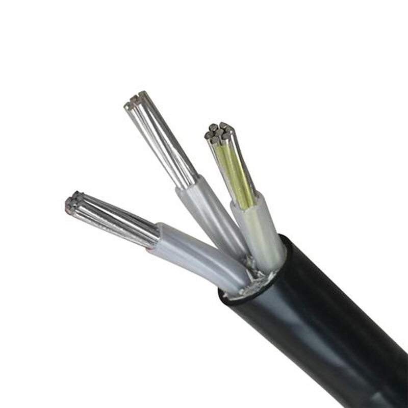 三相铝线电线电缆线3芯三地埋3x4 6 10 16 25平方铝芯电缆380国标-图0