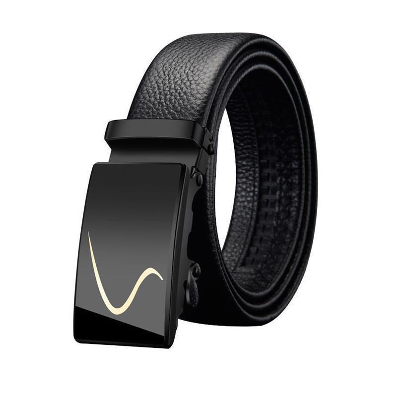 Belt Men Leather Belts for Men Strap trousers belt裤腰带皮带 - 图1