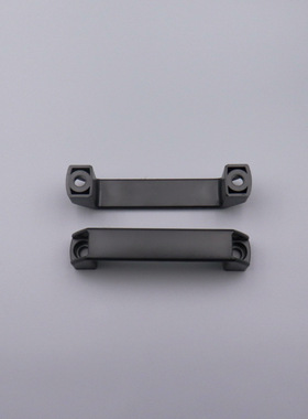 供应塑料拉手方形拉手黑色明装拉