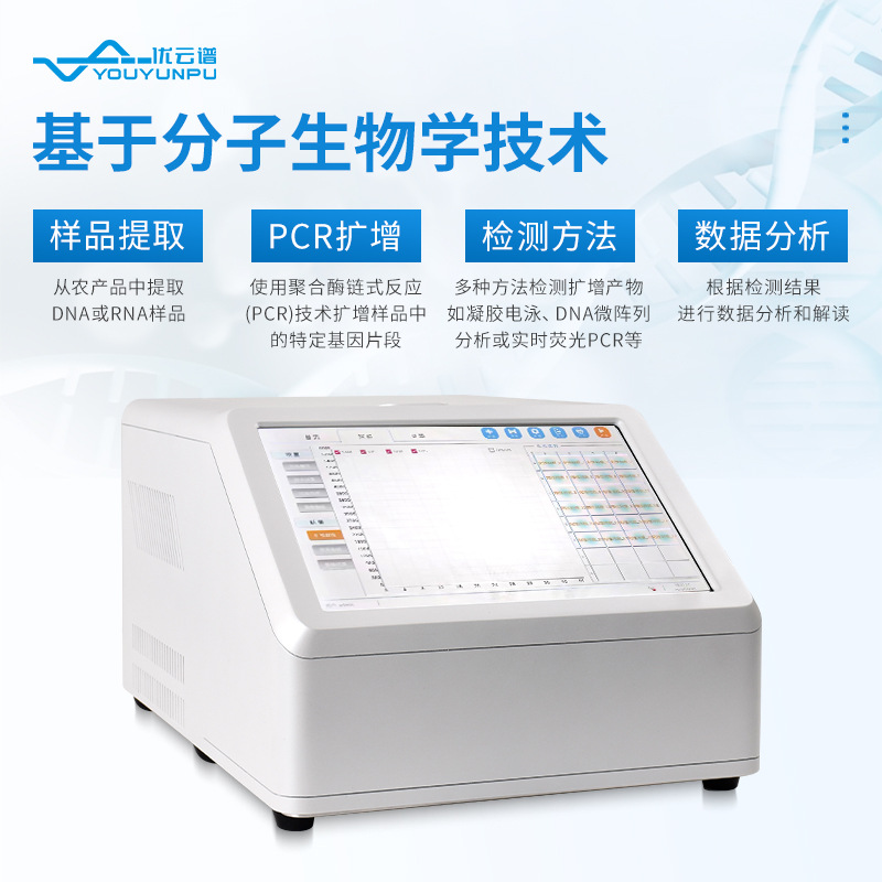农产品转基因检测仪农作物大豆转基因快速检测转基因测试仪pcr仪-图0