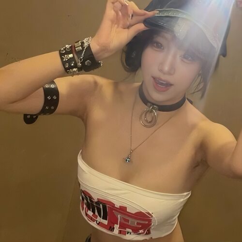 y2k千禧辣妹暗黑涩谷铆钉皮革手环女款个性朋克星星链条手链手饰 - 图2