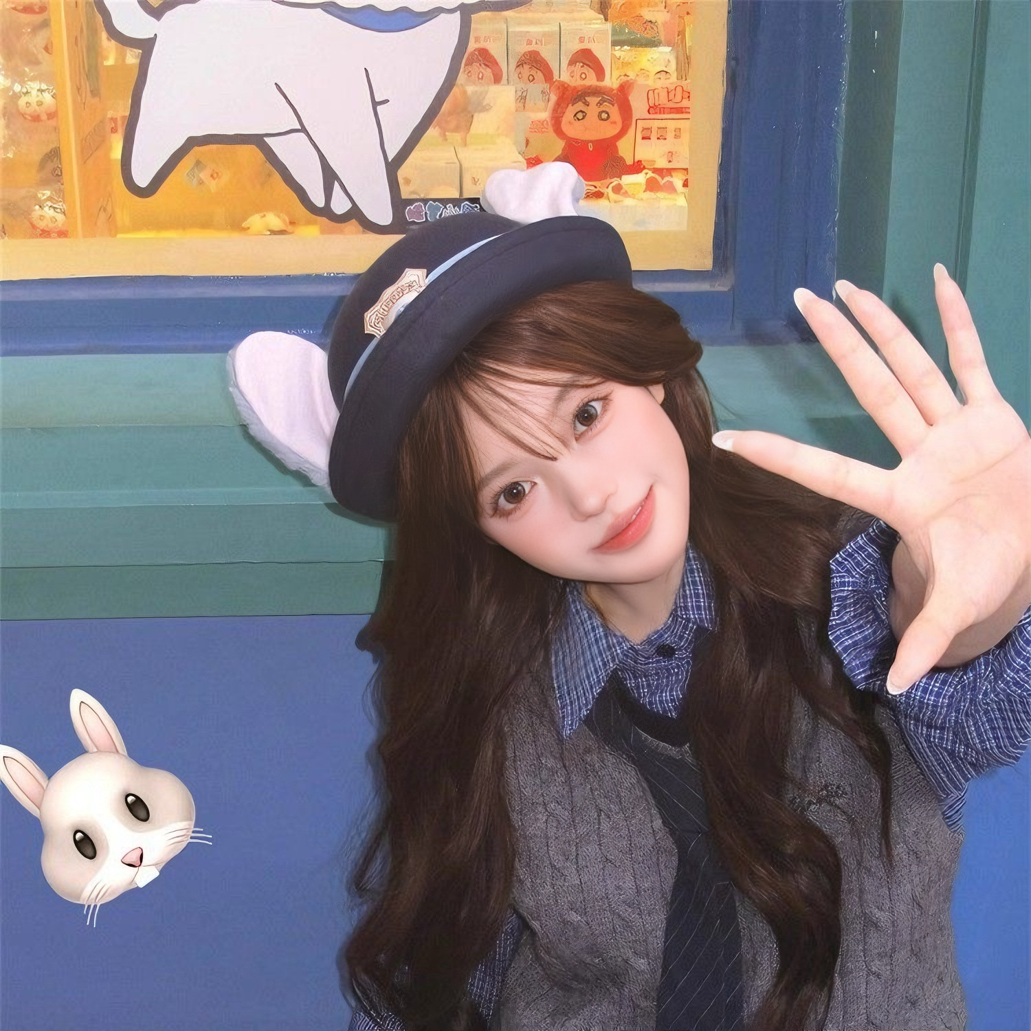 疯狂动物城2周边朱迪兔子警官cos儿童帽子女孩可爱圆顶礼帽贝雷帽,淘宝优惠券,粉丝福利购,淘宝优惠卷