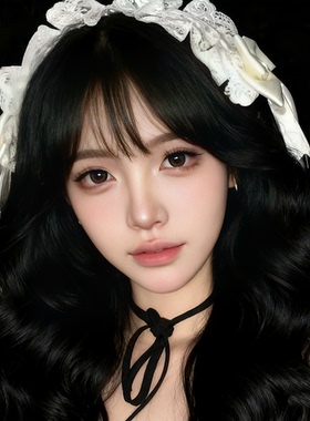 日系软妹蕾丝蝴蝶结发带法式复古lolita甜美百搭女仆头饰lo娘发饰