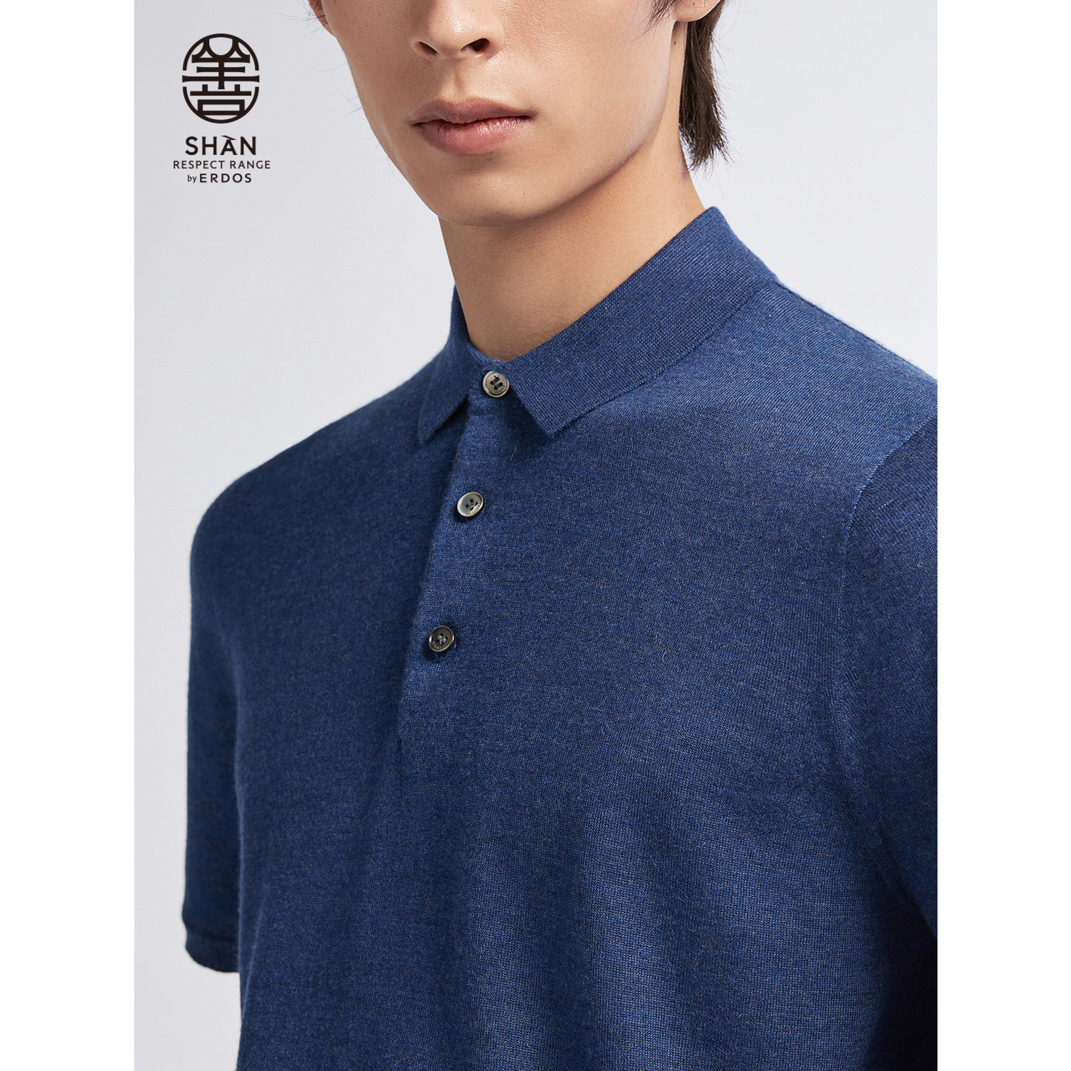 【善系列】ERDOS 男装羊绒POLO衫秋冬精纺半袖多色可选羊绒衫,淘宝优惠券,粉丝福利购,淘宝优惠卷