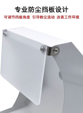 抛光打磨用防护罩子带防尘挡板抛光机打磨机通用防尘罩带吸尘接口