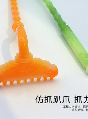 九齿钉耙仿玉便携痒痒挠经络敲打痒痒挠不求人老头乐腰背挠痒痒