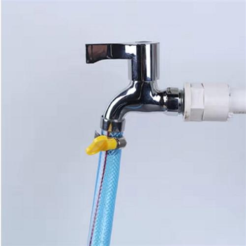 水管软管家用4/6分1寸牛筋自来软管子塑料pvc浇花浇菜防爆蛇皮管 - 图2