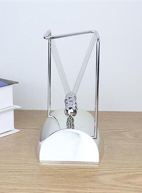 z字形状电镀牛顿摆球金属撞撞球碰珠物理能量守恒科教永动机摆件