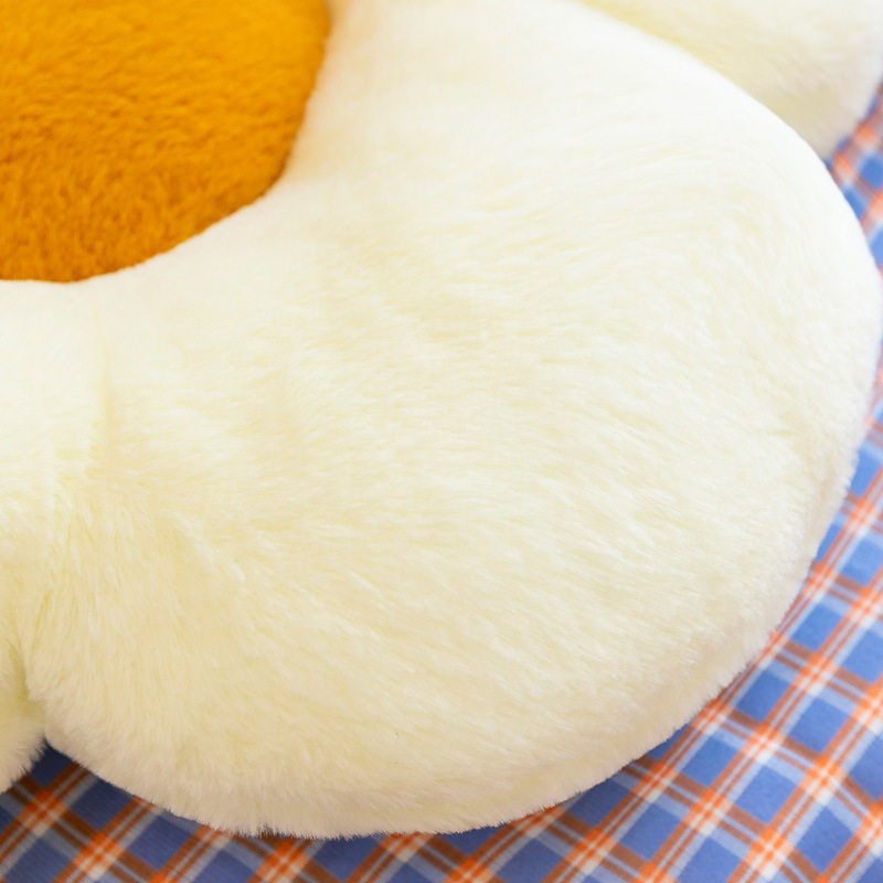 Sunflower petal pillow flower bedside