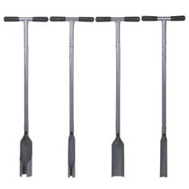 Spring Steel Digger Excavation of stainless steel electric pole Luoyang shovel round shovel to take the earth digging pit to take the earth beating hole sampling
