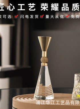 艺术水晶球轻奢高档家居客厅玄关电视酒柜装饰品摆件现代桌面摆设