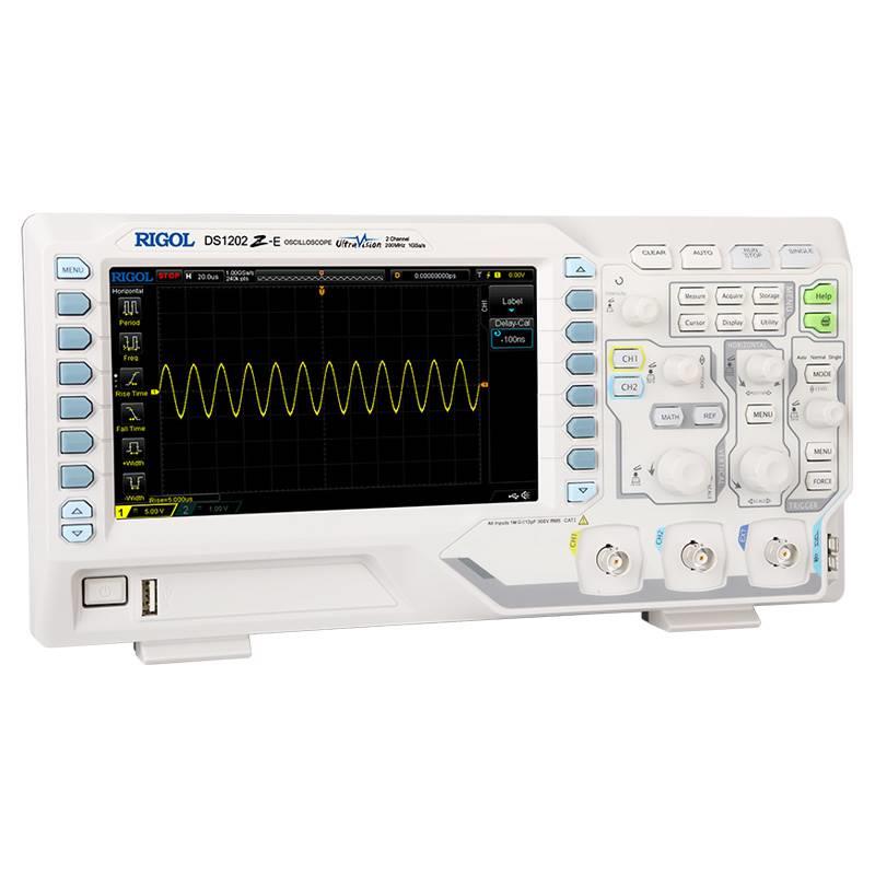 RIGOL普源示波器200M数字存储示波器2通道DS1202Z-E - 图2