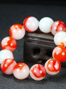 和田玉圆珠手链手串佛珠