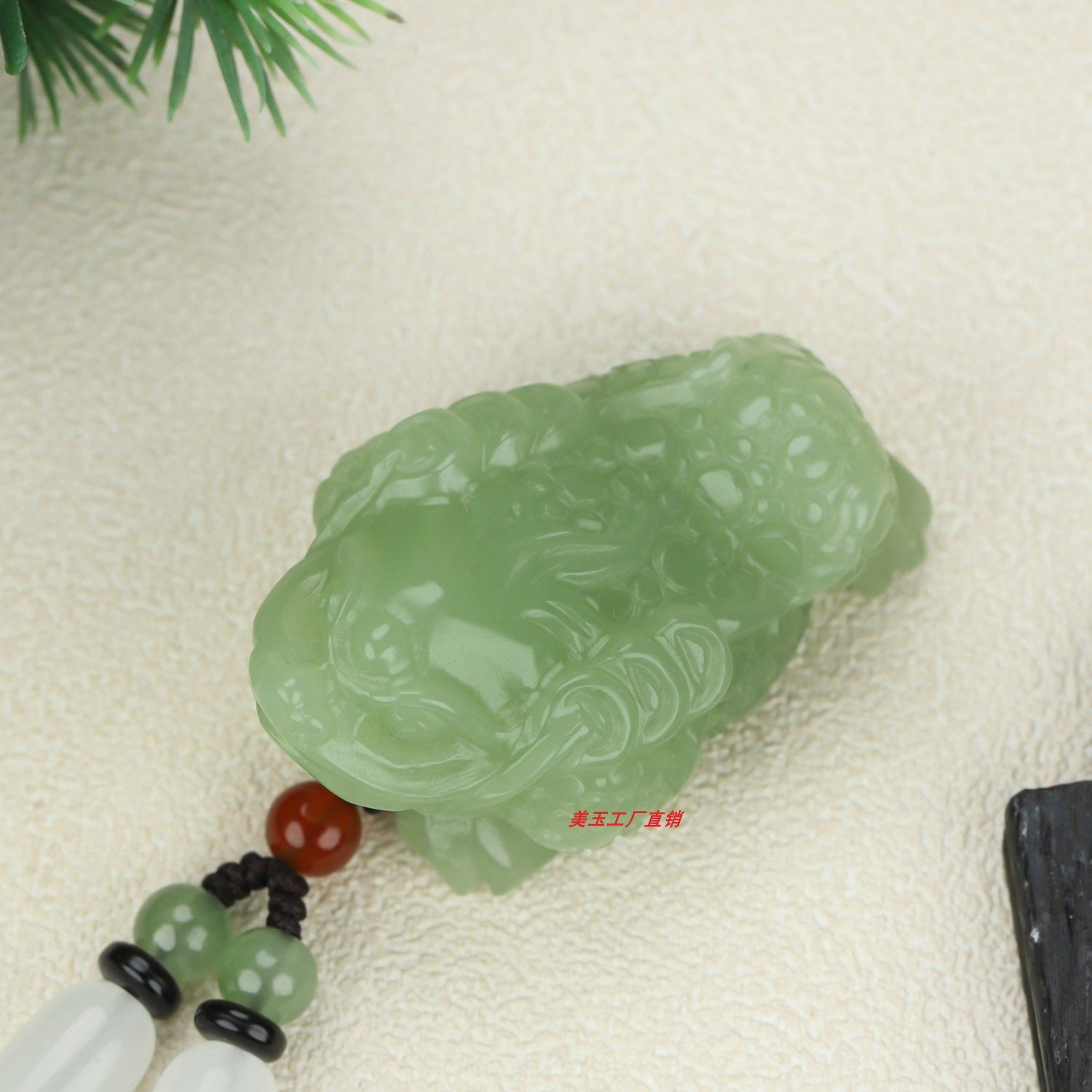 和田玉冰底晴水色招财金蟾挂件玉石金蟾吊坠男女款毛衣链,淘宝优惠券,粉丝福利购,淘宝优惠卷