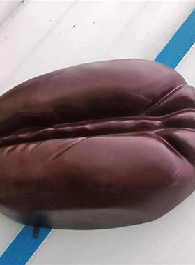 现代创意网红咖啡豆定制模型玻璃钢雕塑店铺门头招牌灯箱装饰摆件