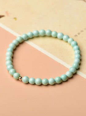SMGI/原矿绿松石手链女款送礼