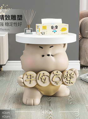 棕榈树创意招财猫摆件开业礼物