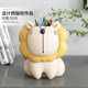 Lion pen holder ornaments for birthday gifts