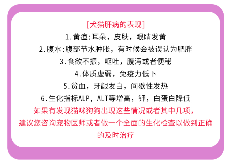 丹诺仕护肝片Denosyl丹诺士宠物猫咪狗狗退黄片黄疸腹水肝脏补血 - 图2