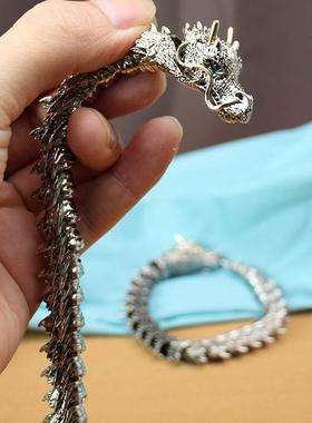 合金银龙摆件纪念品手环金属摆件创意饰品可活动会销礼品