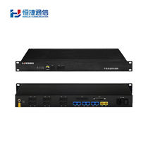 Hengjie more than 1000 trillion Business optical transmitter and receiver HJ-GAN311 optical fiber transmission 2-way 1000M physical isolation 6-way 100M 
