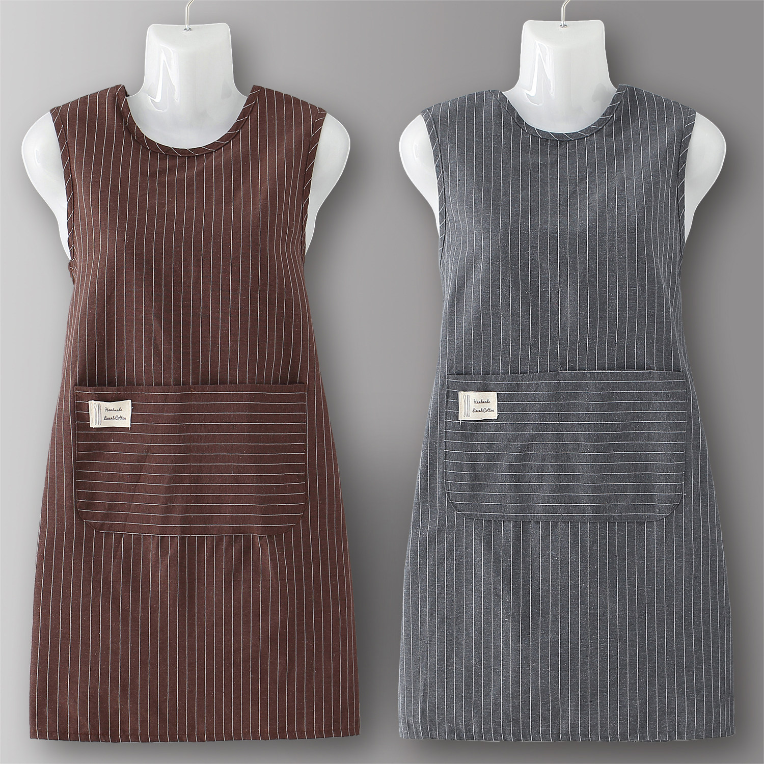 围裙坎肩式厨房家用四季工作服做饭网红餐饮上班专用定制2025新款,淘宝优惠券,粉丝福利购,淘宝优惠卷