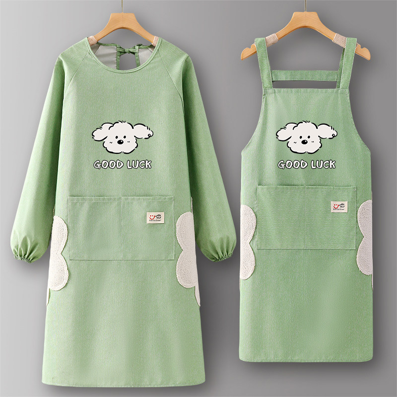 帆布围裙厨房家用2025罩衣女新款定制可爱做饭时尚上班专用工作服,淘宝优惠券,粉丝福利购,淘宝优惠卷