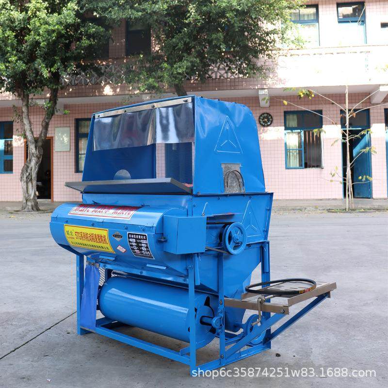 【机械】【定制】新型吹风双滚筒稻麦脱粒机高效脱粒直接装袋,淘宝优惠券,粉丝福利购,淘宝优惠卷