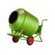 Cement mortar 220V electric small concrete construction site feed mixer roller household mixer forward and reverse