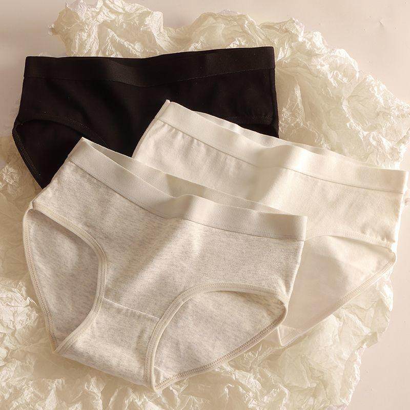 内裤女2025新款纯棉抗菌档简约中低腰女士少女学生女生透气三角裤,淘宝优惠券,粉丝福利购,淘宝优惠卷