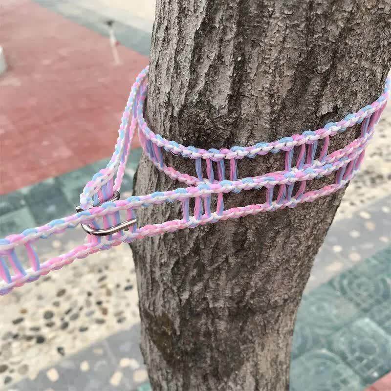 晾衣绳室内外户外免打孔凉衣绳子家用旅行防风防滑天台晒挂被 - 图1