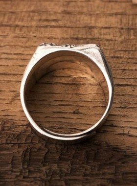 新款埃及荷鲁斯图腾戒指潮复古个