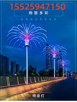 Jiangxi Solar Lamp Courtyard House Lamp Outdoor Decorative Lights Waterproof Wedding Celebration Hanging Light Strips Hanging Tree Dandelion Fireworks