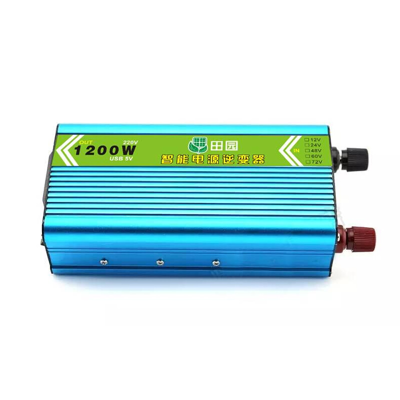 通用12V24V转220V车载逆变48V60V1200W电动车转换1500W电源转换器 - 图2