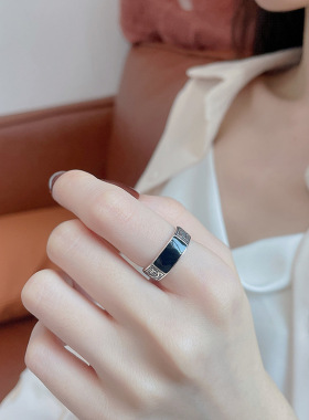 复古龙纹戒指潮ins个性开口指环