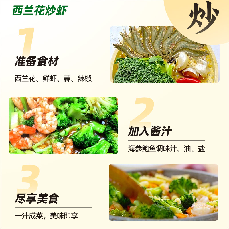 天福山袋装海参鲍汁捞饭调味汁鲍鱼汁浇汁蘸料海参即食伴侣调味料-图2