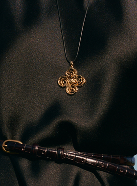 【新品上新】RC Retro Chic意大利复古时尚首饰 苏美涡纹吊坠