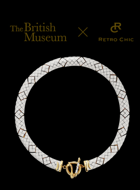 【谭维维同款】RC Retro Chic意大利复古时尚首饰 白色圣蛇套装