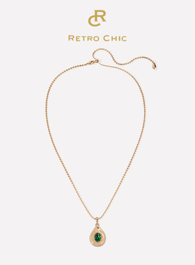 【圣诞礼物】RC Retro Chic意大利复古时尚首饰 伊甸园无花果吊坠