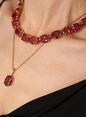 【张杰同款】RC Retro Chic意大利复古时尚 香水车厘子晚宴项链