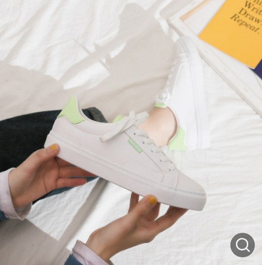 2019Women's Sneakers Shoes Casual White Shoes女鞋秋休闲 - 图3