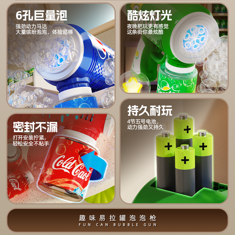 2025新款儿童吹泡泡机玩具宝宝手持全自动电动无毒加特林网红爆款