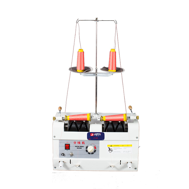 缝纫线分线机电脑自动分线机绣花线双头分线机全自动分线设备-图2