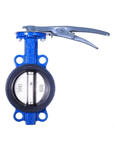 正品埃美柯826F手柄对夹蝶阀铸铁对夹式手动蝶阀管道橡胶对夹手柄 - 图0