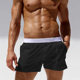 Sexy transparent shorts for men, beach shorts without lining, personalized and tempting transparent swimming trunks, breathable, thin, fashionable nightclub
