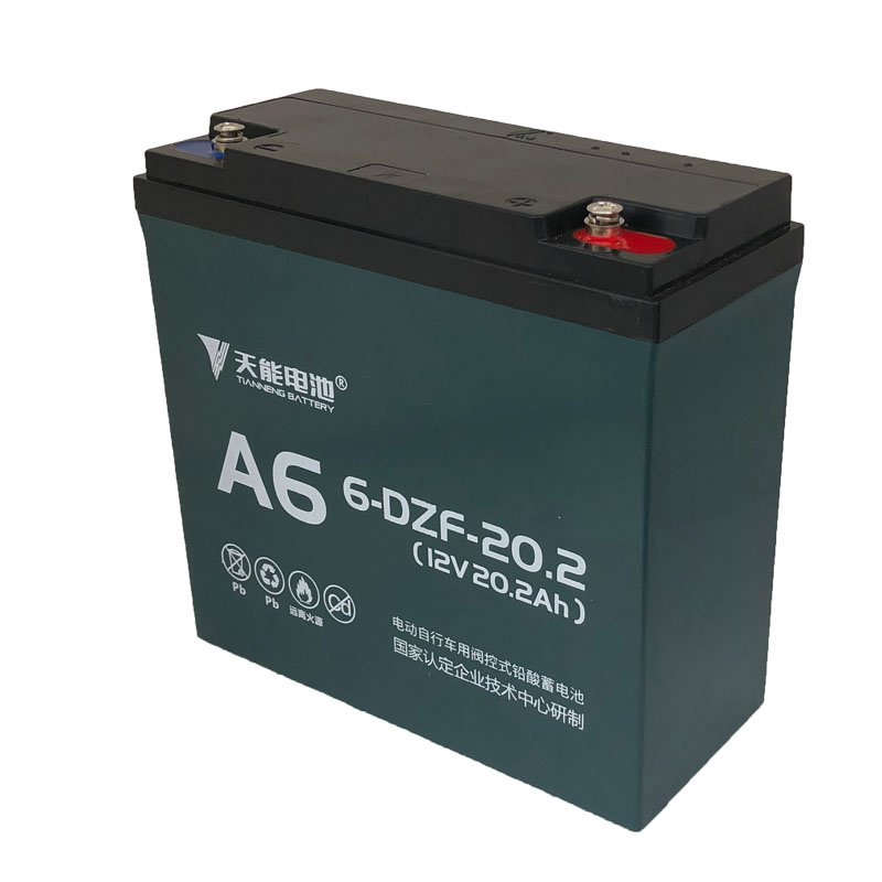 新品天能电动车单个单只12V20A铅酸电池12V12A照明逆变加一个使用 - 图0