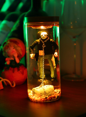 Jason is alive杰森水柱灯十三号星期五系列电影收藏摆件第六部分