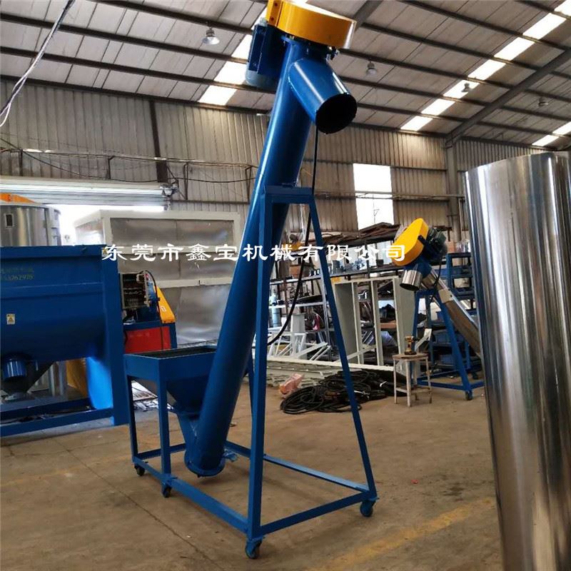 定制不锈钢螺旋输送机 塑料粉体输送机 树脂粉加料机厂家现货 - 图0